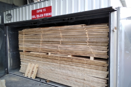 ISPM 15 Isıl İşlem Fırını